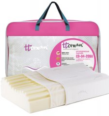 Oreiller orthopédique en mousse à mémoire de forme CO-04-209A