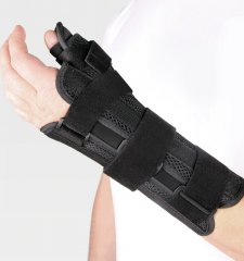 Bandage poignet avec fixation du pouce, main gauche WS-ST left