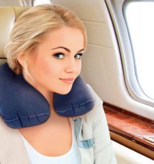 Oreiller de voyage gonflable LumF-510