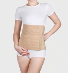 Bandage abdominal. Hauteur 25 cm.
