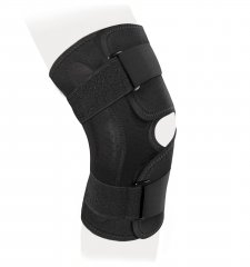 Bandage de genou avec charnières polycentriques 