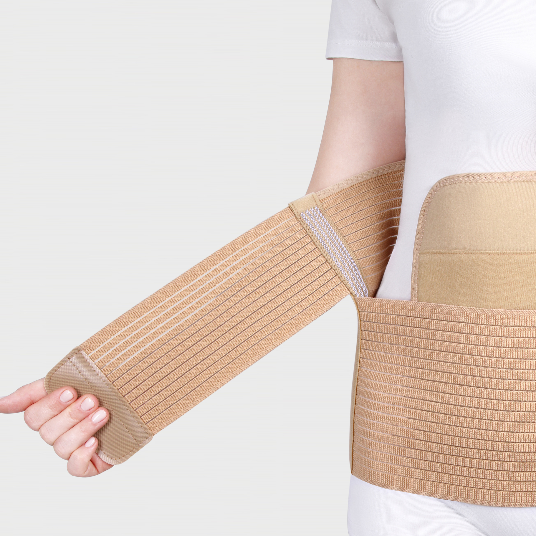 Bandage abdominal. Hauteur 25 cm. ПО-25P/2