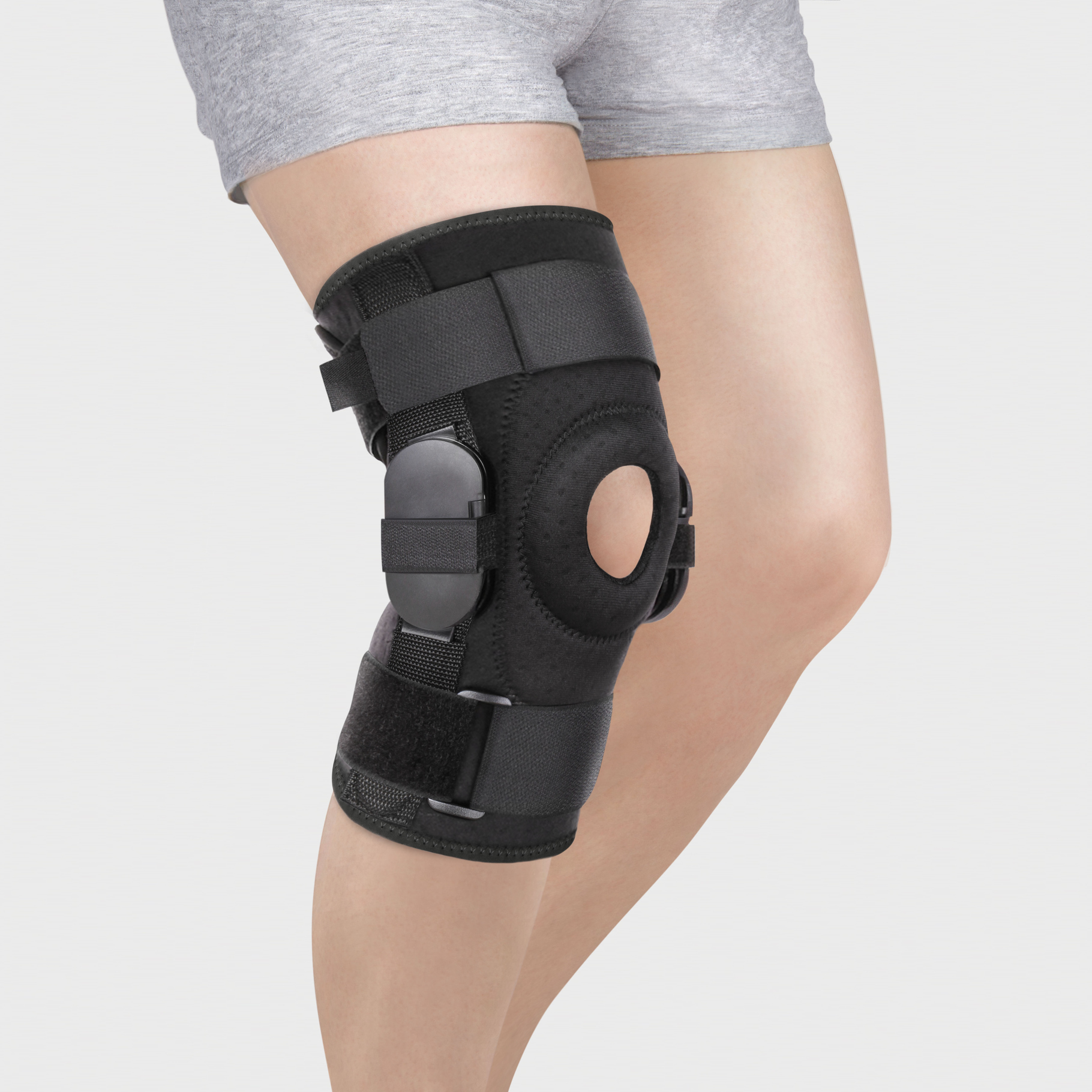 Genouillère articulée avec réglage de l'angle de flexion KS-RPA