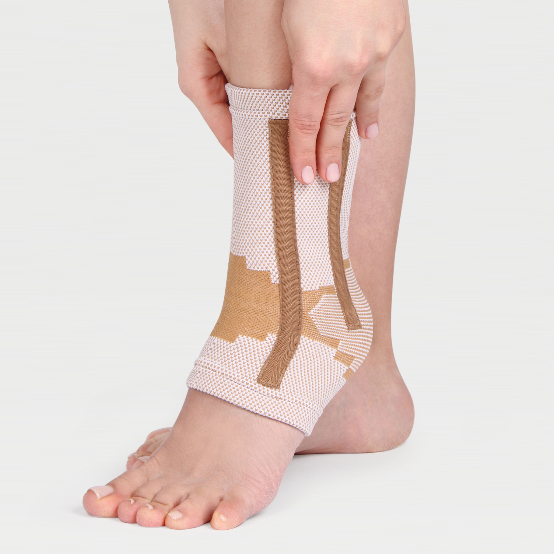 Bandage de cheville élastique AS-E02