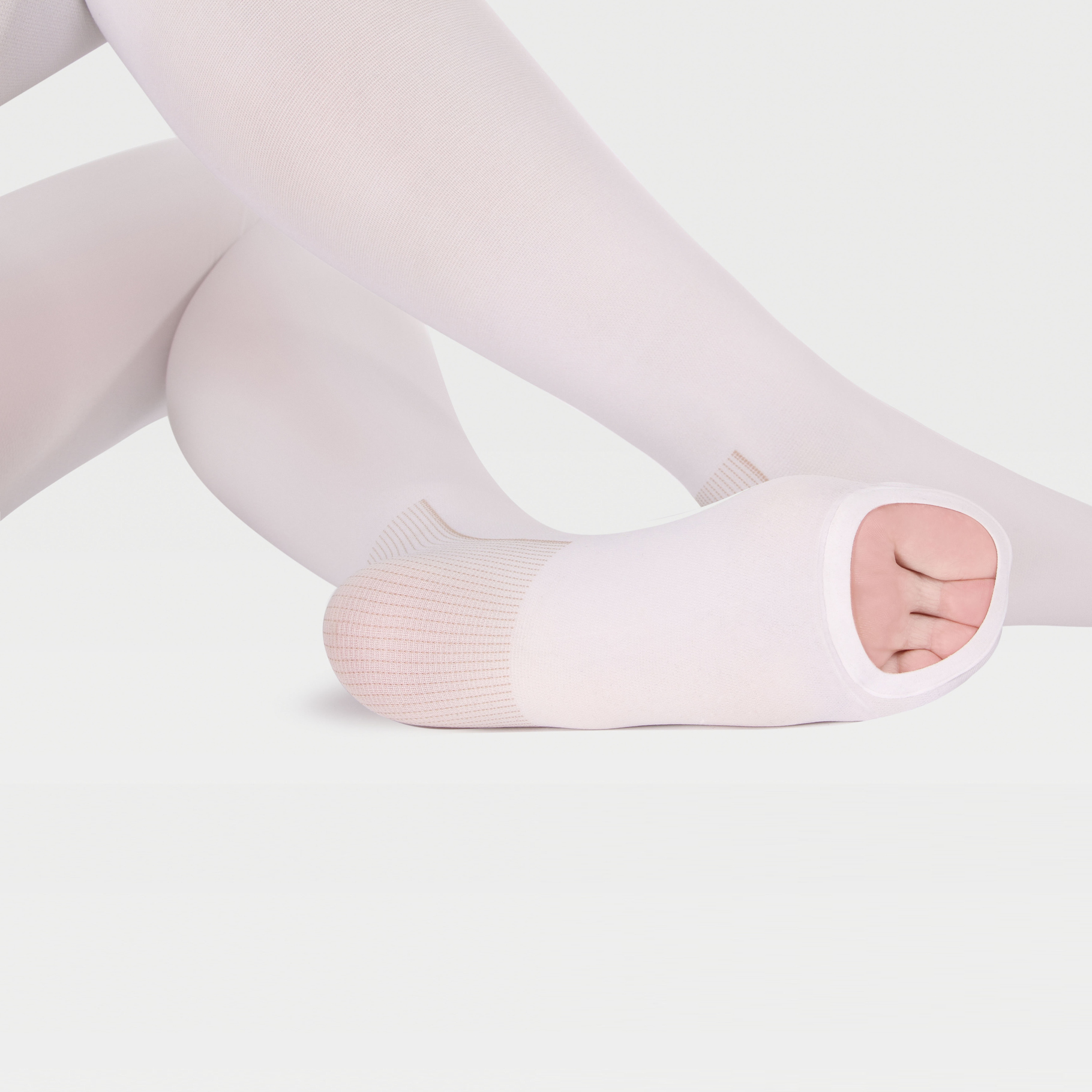 Bas anti-emboliques avec bande élastique simple à base de silicone ID-380