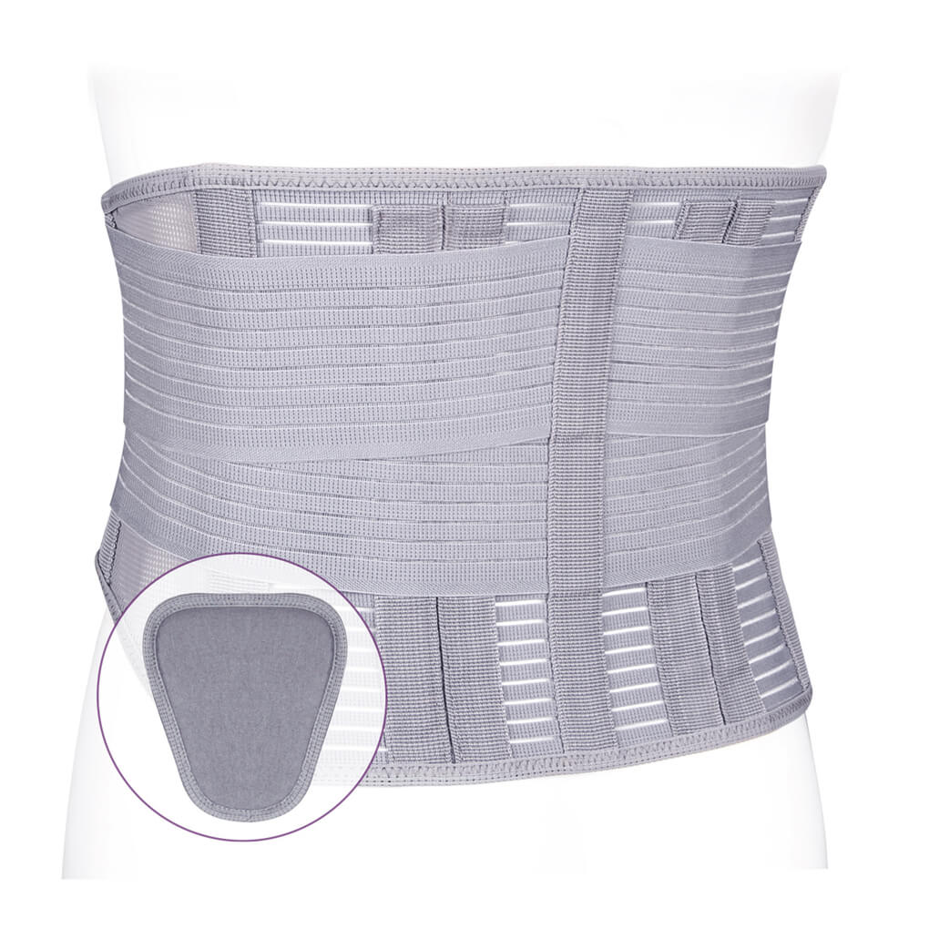 Corset lombo-sacré semi-rigide de fixation TOM1011