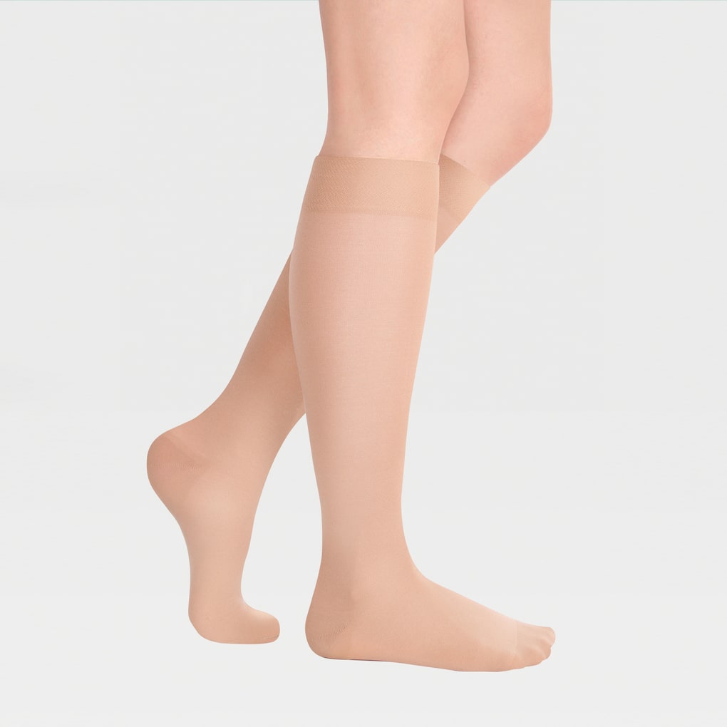 Chaussettes à bout fermé transparentes ID-200T