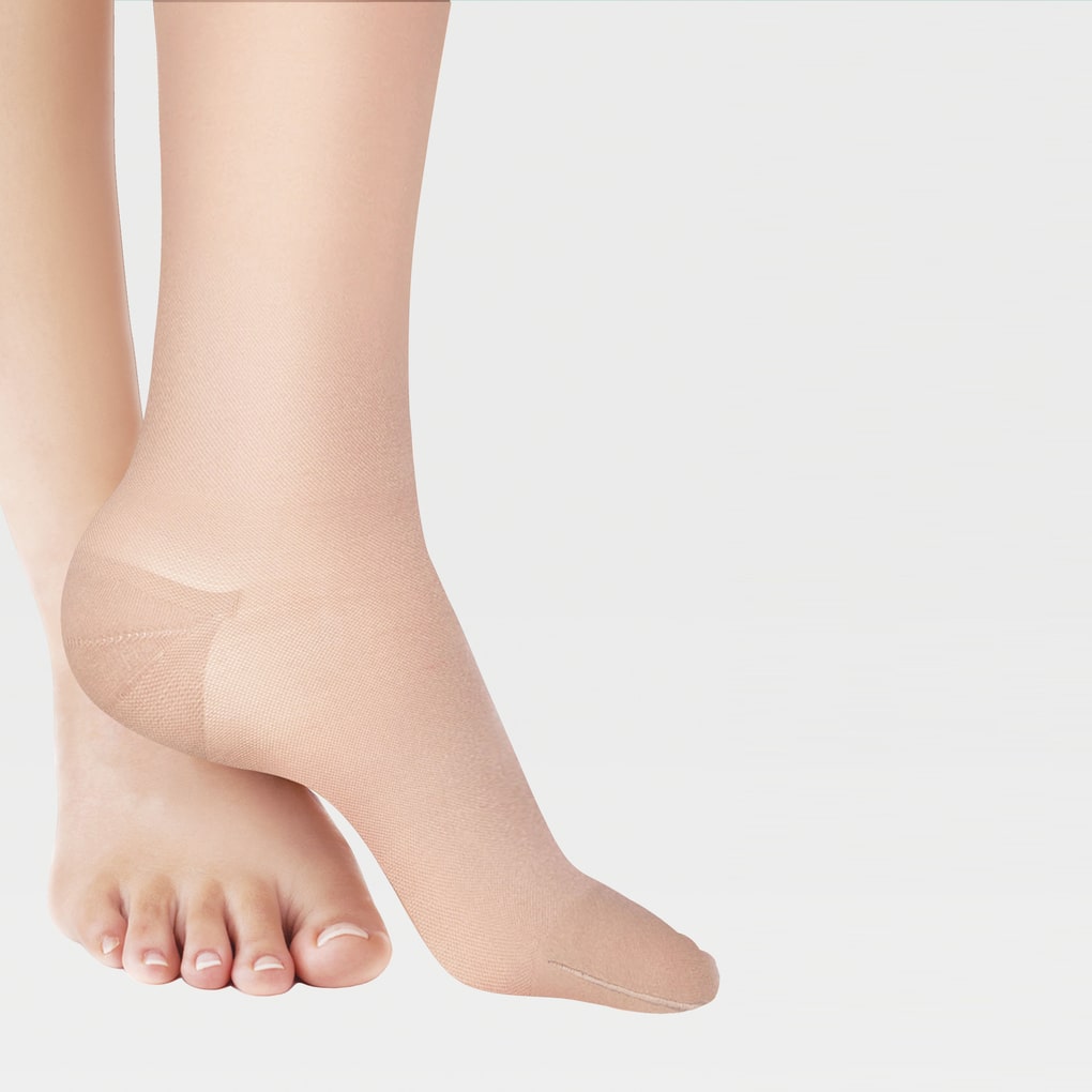 Chaussettes à bout fermé transparentes ID-200T