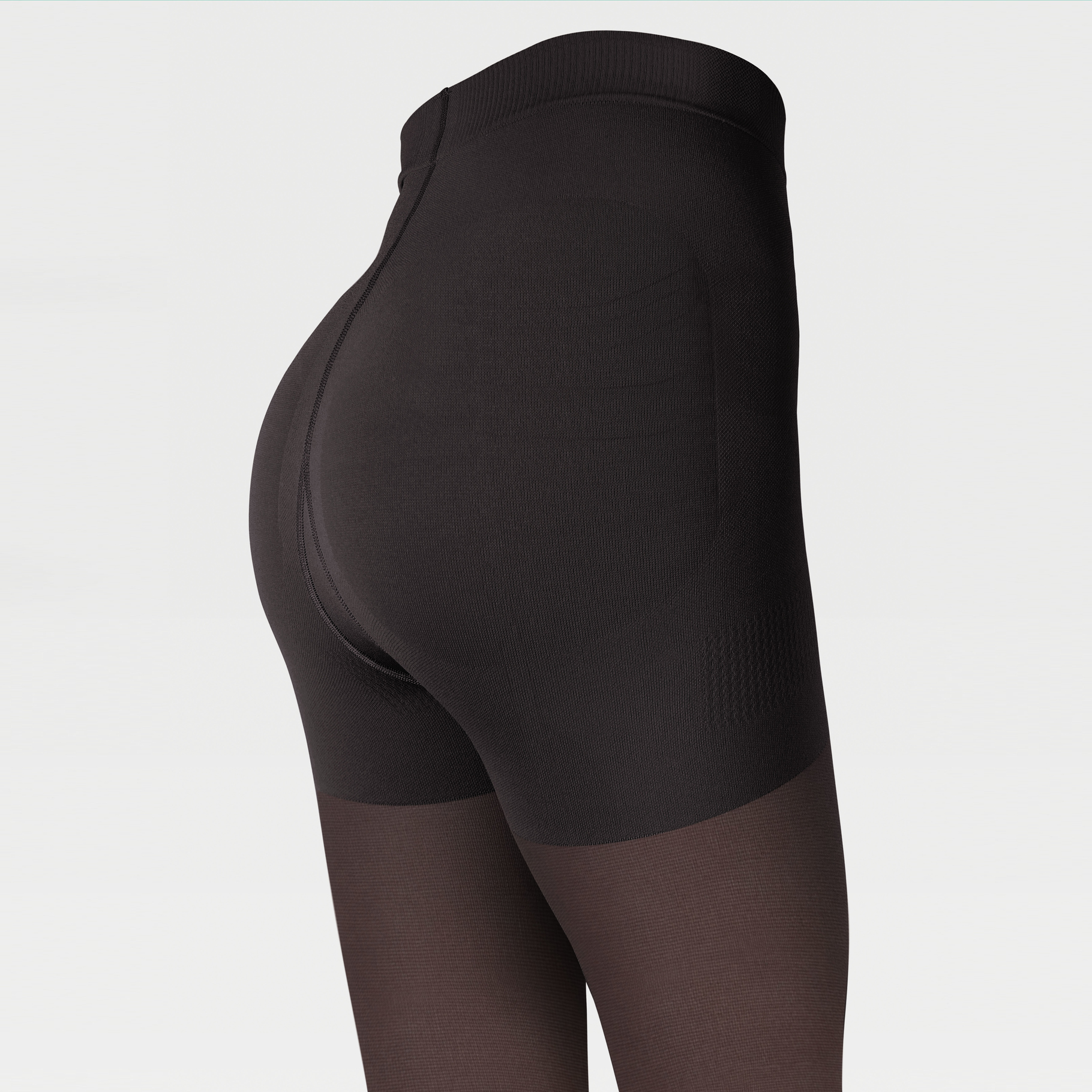 Collants à bout fermé transparent pour femme ID-100T