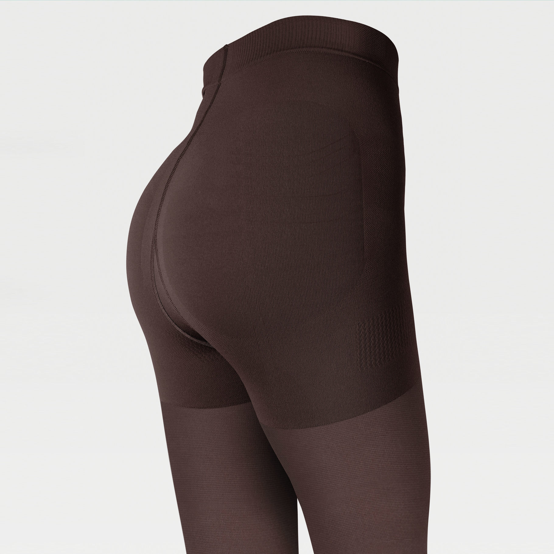 Collants à bout fermé transparent pour femme ID-100T