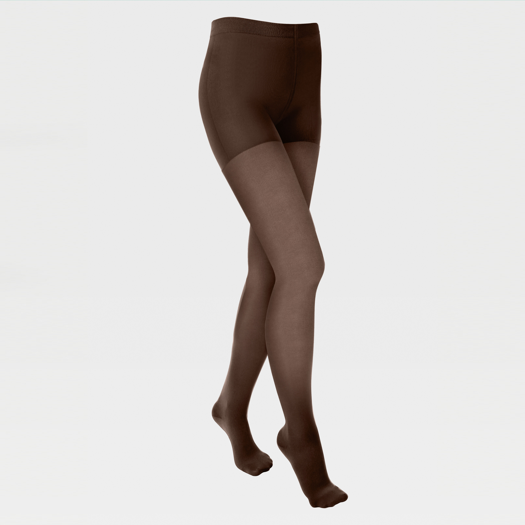 Collants à bout fermé transparent pour femme ID-100T