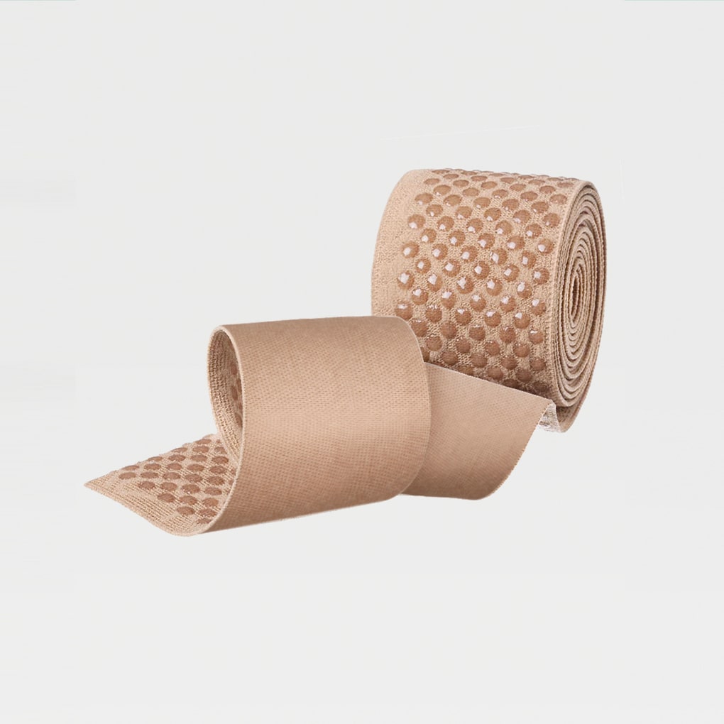 Chaussettes à bout fermé avec bande élastique simple à base de silicone ID-225