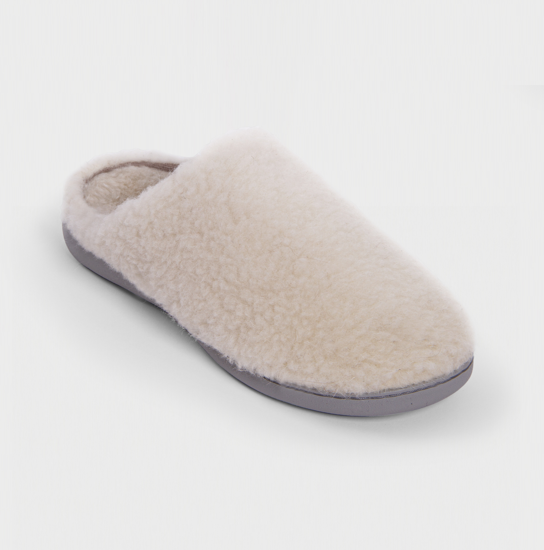 Chaussures orthopédiques pour la maison, laine naturelle LM-803.001