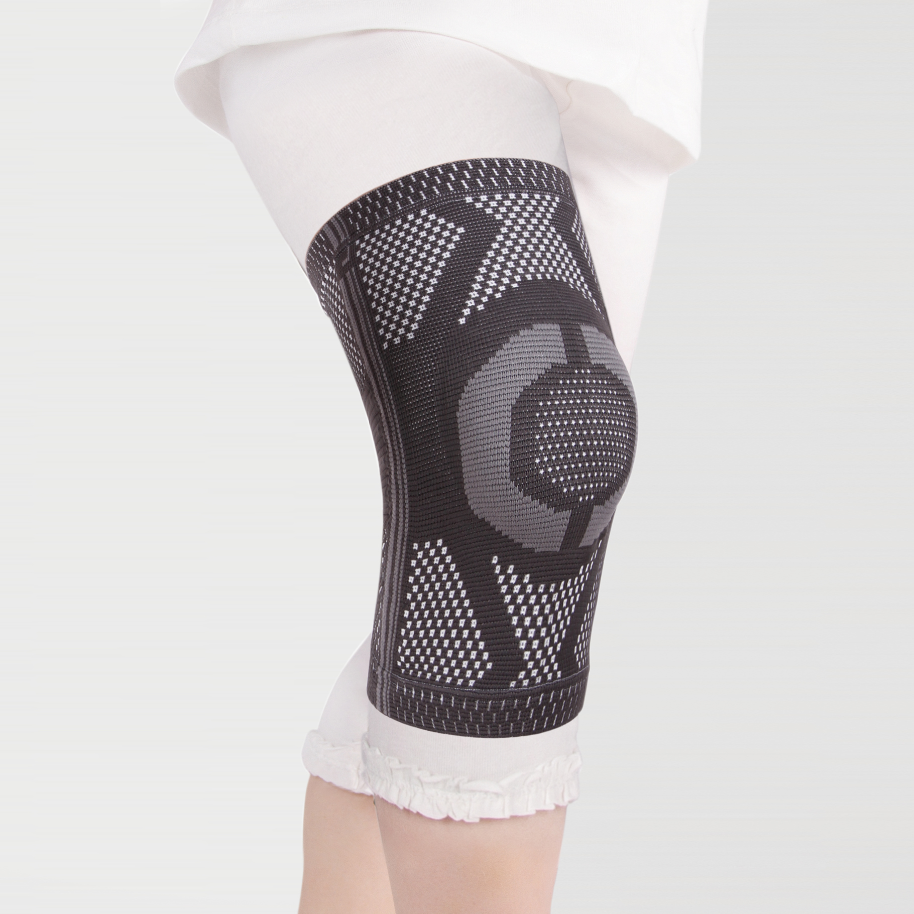 Bandage sur l'articulation du genou élastique pour enfants KS-E03-SCN