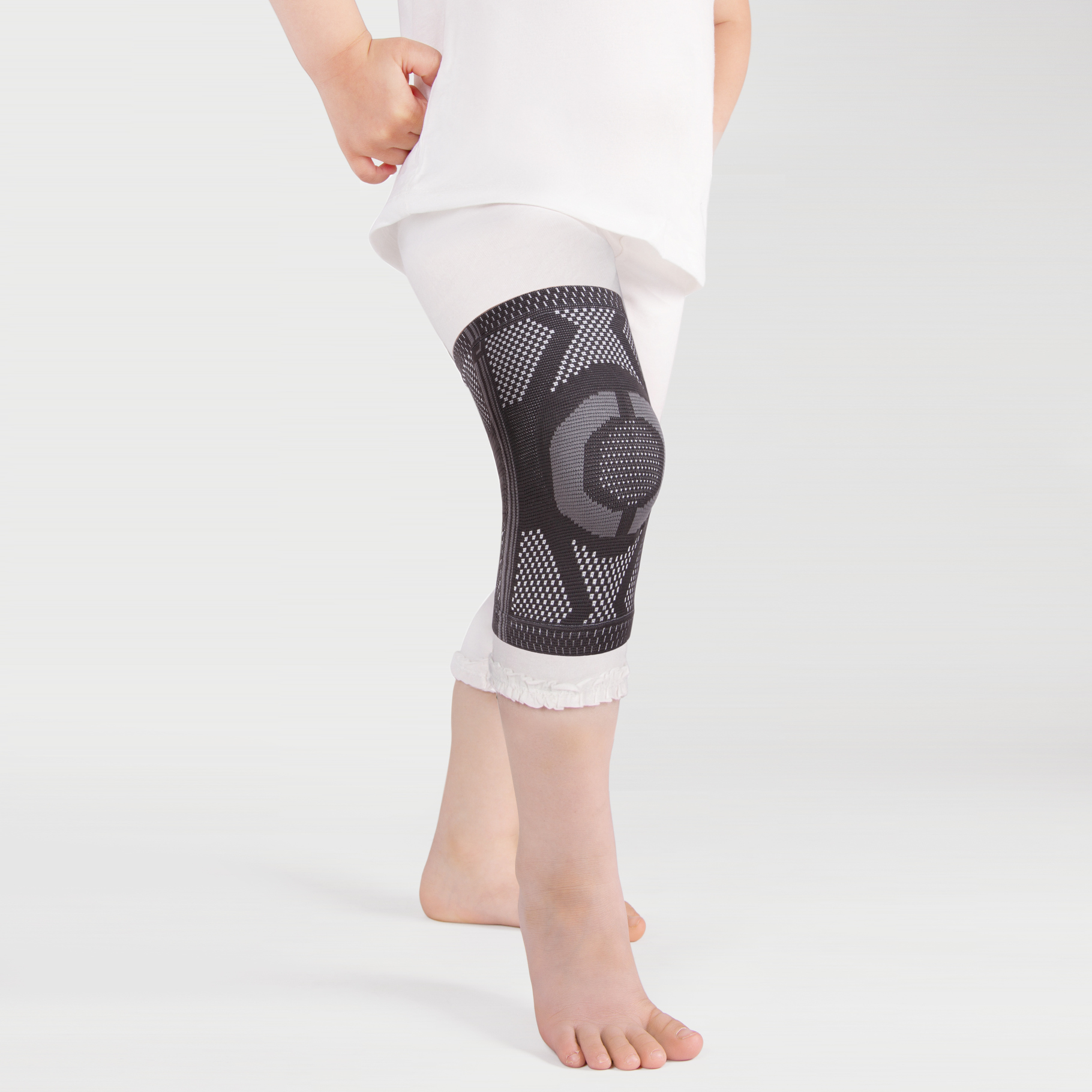 Bandage sur l'articulation du genou élastique pour enfants KS-E03-SCN